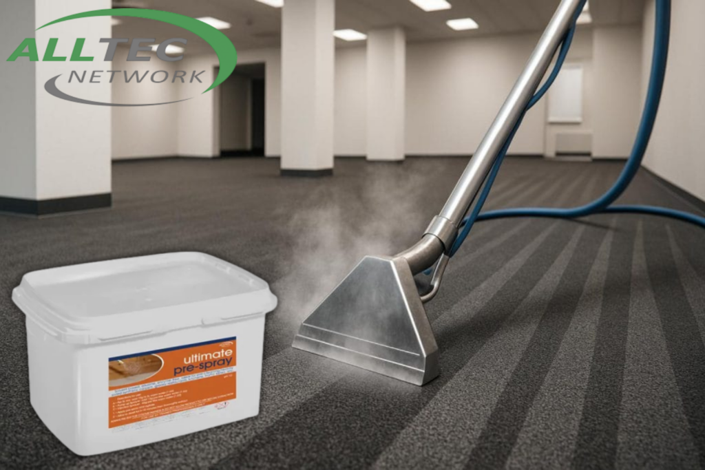 Chemical24. Pl - alltec ultimate pre-spray 4kg (12ph) - solventowy prespray do tłustych zabrudzeń tapicerki i wykładzin - liquid ultimate master